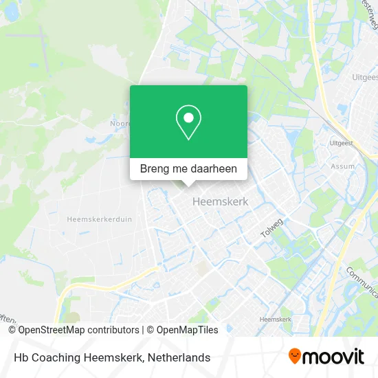 Hb Coaching Heemskerk kaart