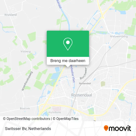 Switsser Bv kaart