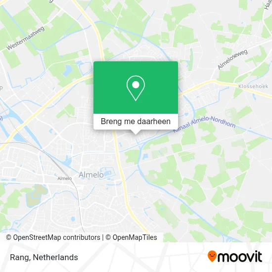 Rang kaart