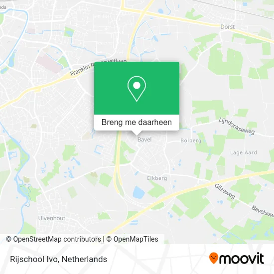 Rijschool Ivo kaart