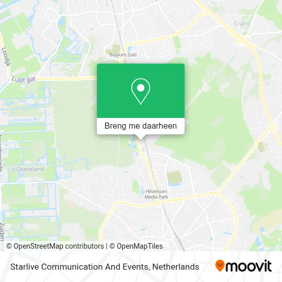 Starlive Communication And Events kaart