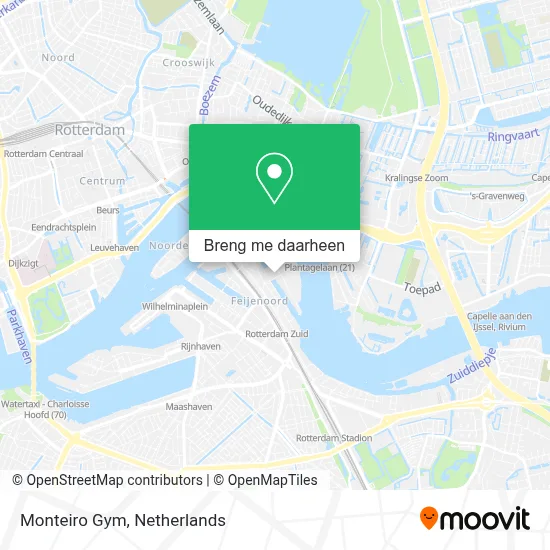 Monteiro Gym kaart