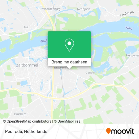 Pediroda kaart