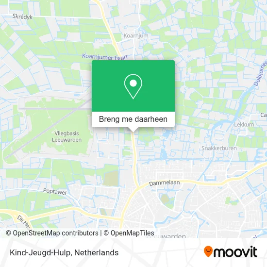 Kind-Jeugd-Hulp kaart