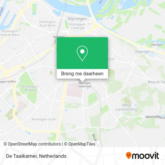De Taalkamer kaart