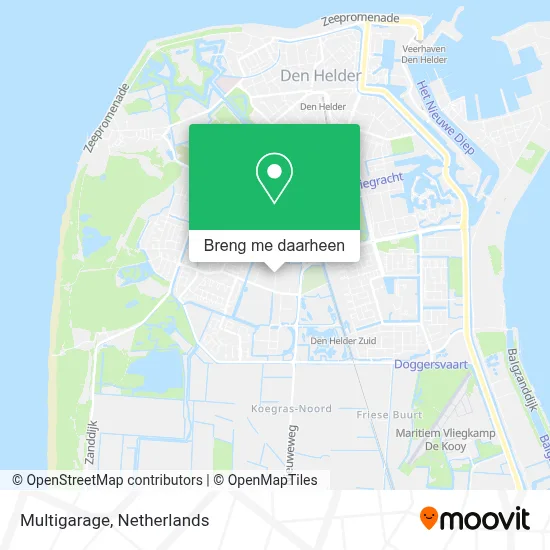 Multigarage kaart