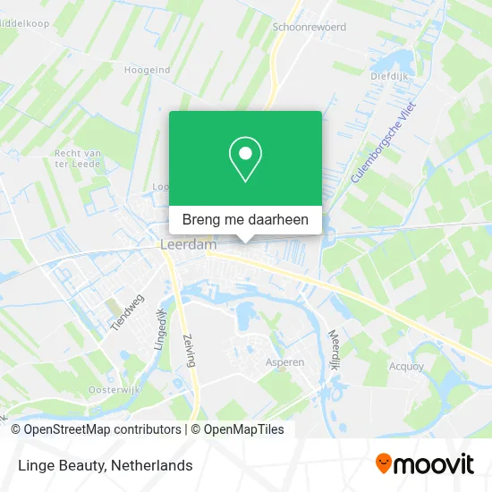 Linge Beauty kaart