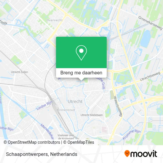 Schaapontwerpers kaart