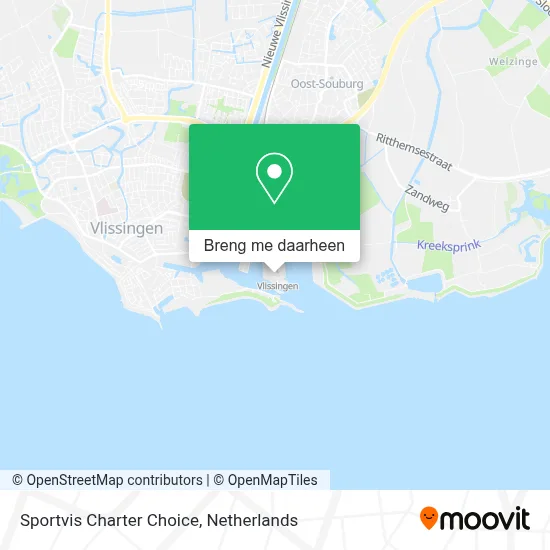 Sportvis Charter Choice kaart