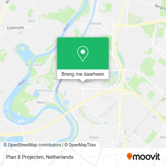 Plan B Projecten kaart