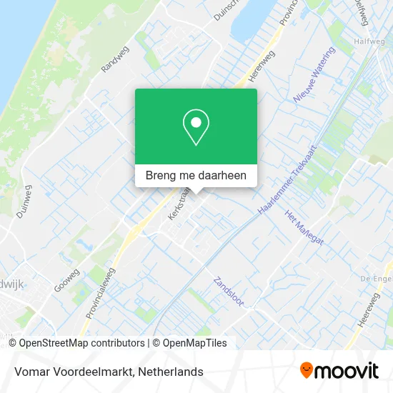 Vomar Voordeelmarkt kaart