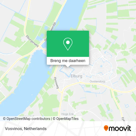 Vosvinos kaart