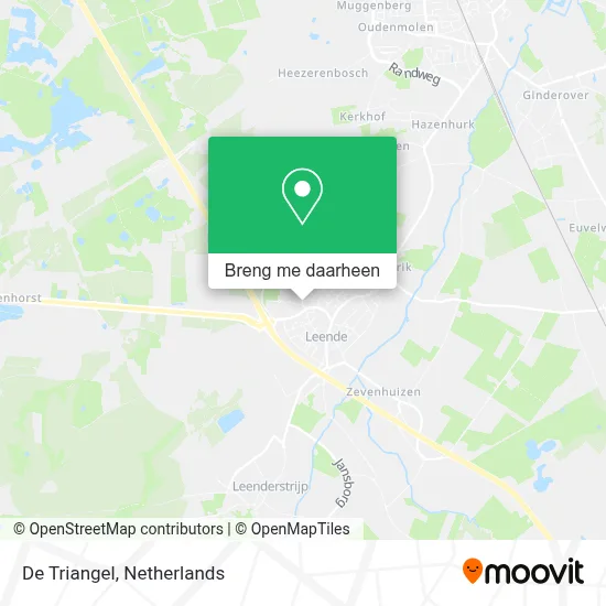 De Triangel kaart