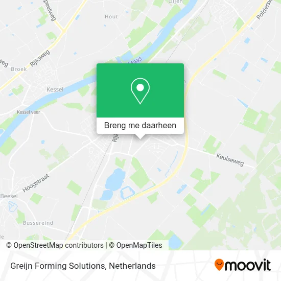 Greijn Forming Solutions kaart