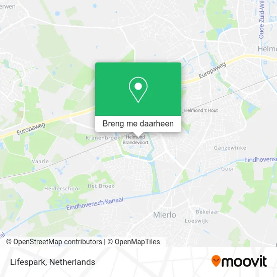 Lifespark kaart