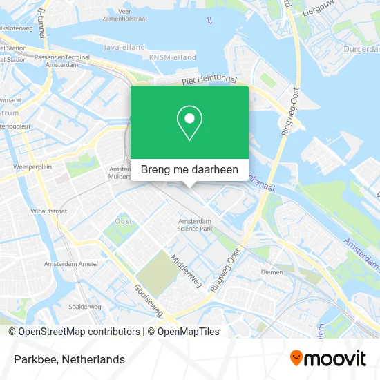 Parkbee kaart