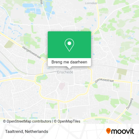 Taaltrend kaart