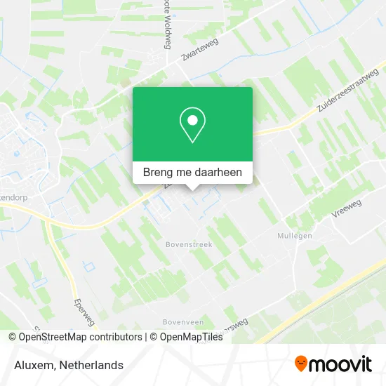 Aluxem kaart