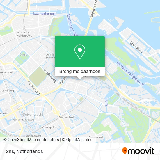 Sns kaart