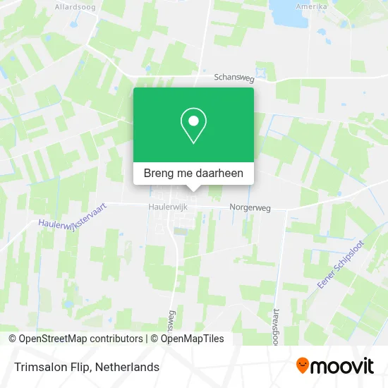 Trimsalon Flip kaart