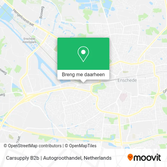Carsupply B2b | Autogroothandel kaart