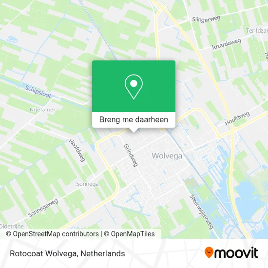 Rotocoat Wolvega kaart