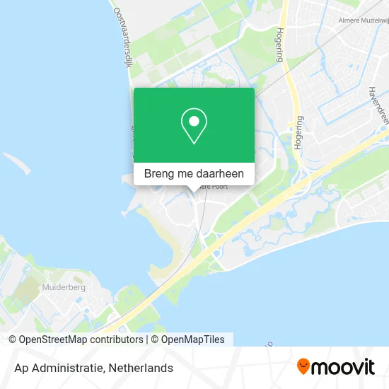 Ap Administratie kaart