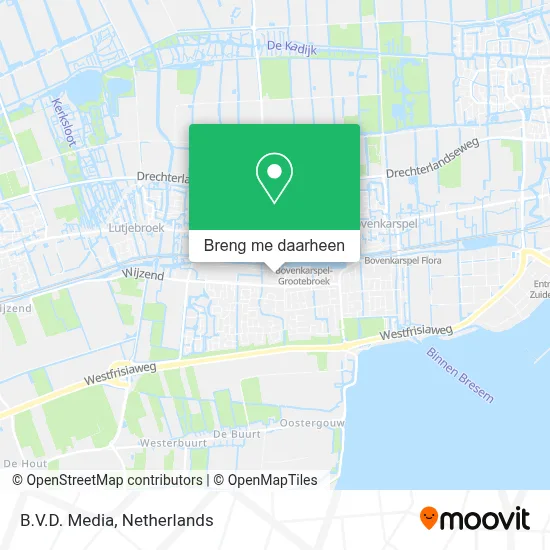 B.V.D. Media kaart