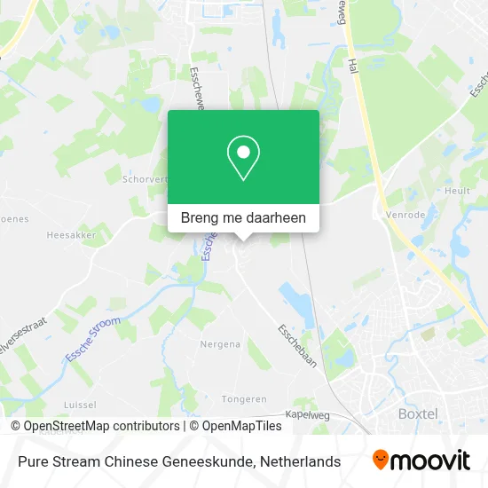 Pure Stream Chinese Geneeskunde kaart