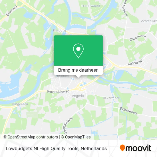 Lowbudgets.Nl High Quality Tools kaart