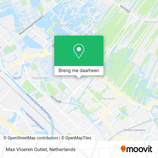 Max Vloeren Outlet kaart