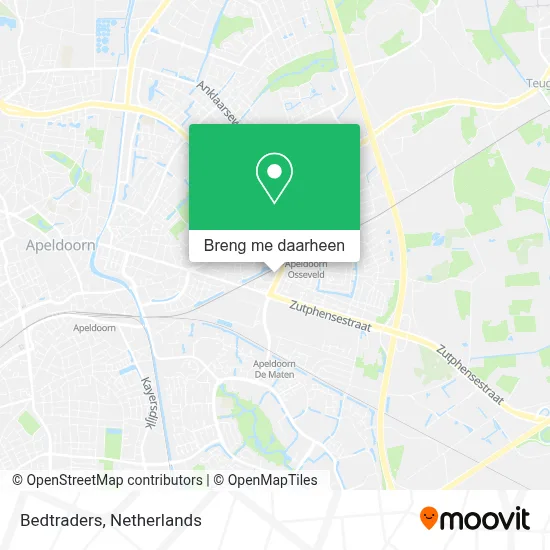 Bedtraders kaart