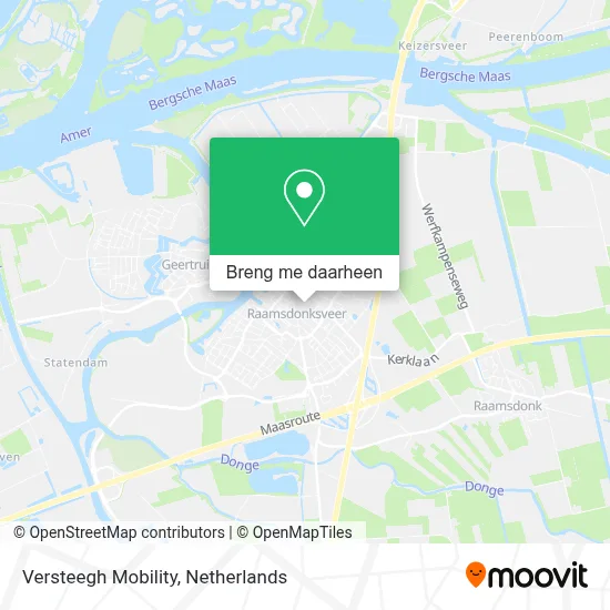 Versteegh Mobility kaart