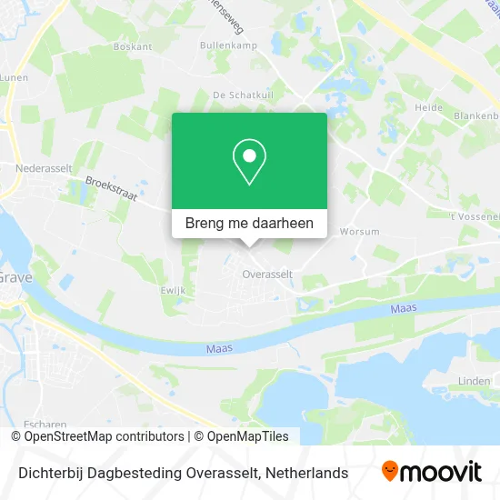 Dichterbij Dagbesteding Overasselt kaart
