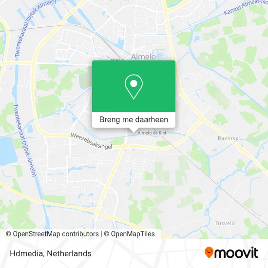 Hdmedia kaart