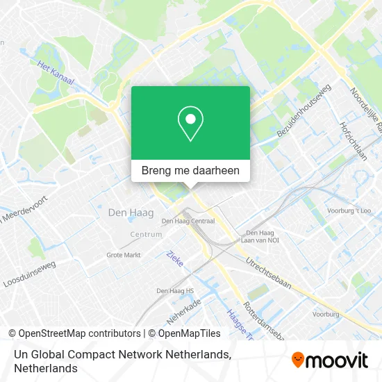 Un Global Compact Network Netherlands kaart