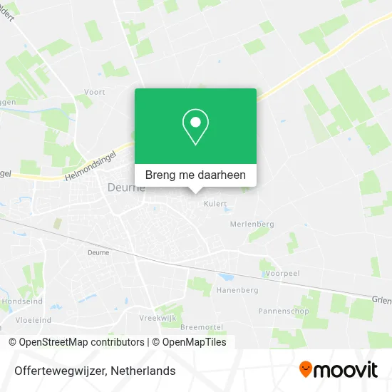 Offertewegwijzer kaart