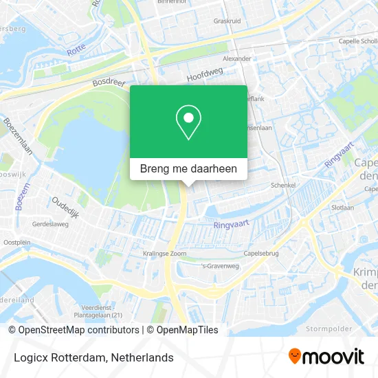 Logicx Rotterdam kaart