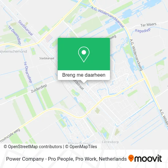 Power Company - Pro People, Pro Work kaart