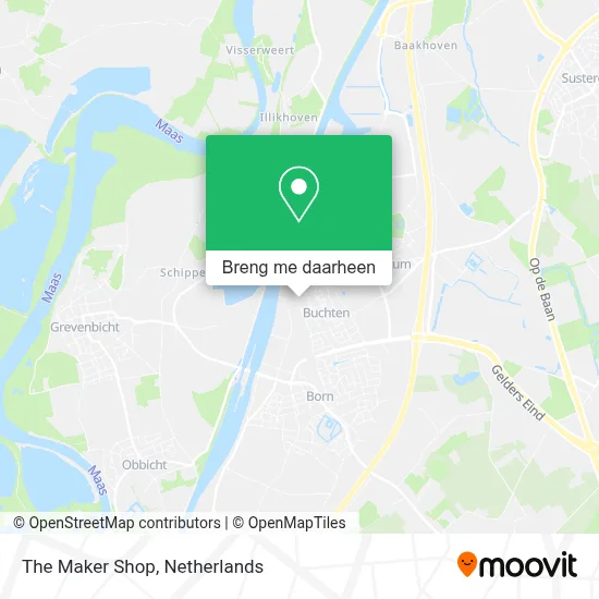 The Maker Shop kaart