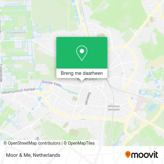 Moor & Me kaart