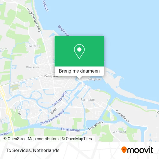 Tc Services kaart