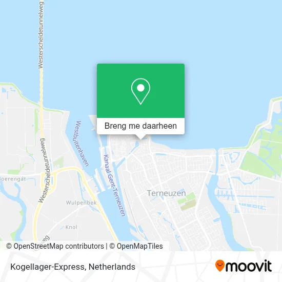 Kogellager-Express kaart