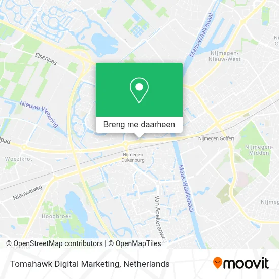 Tomahawk Digital Marketing kaart