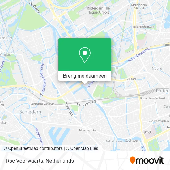 Rsc Voorwaarts kaart