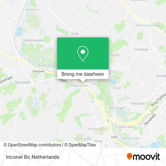 Inconel Bv kaart