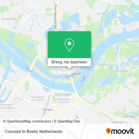 Concept In Beeld kaart