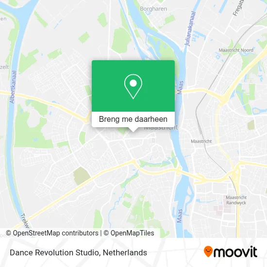 Dance Revolution Studio kaart