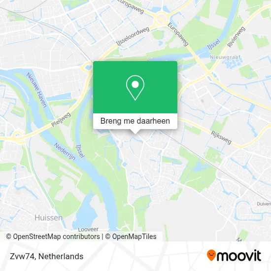 Zvw74 kaart