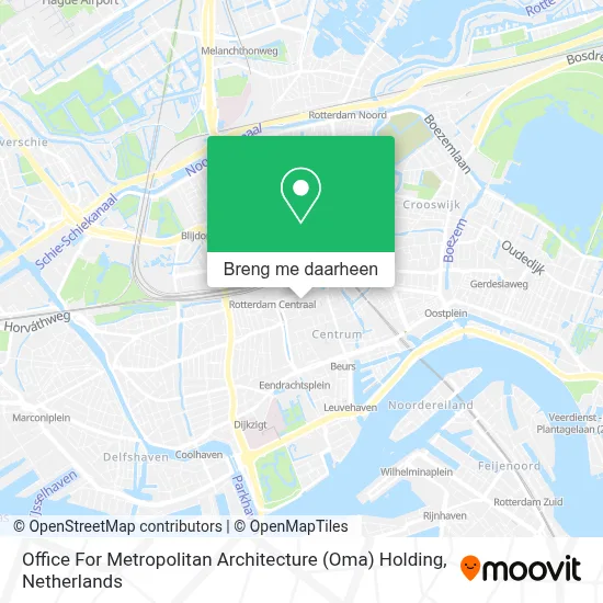 Office For Metropolitan Architecture (Oma) Holding kaart